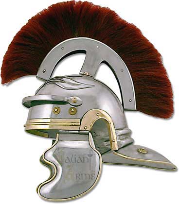 Imperial rome centurion guard helmet
